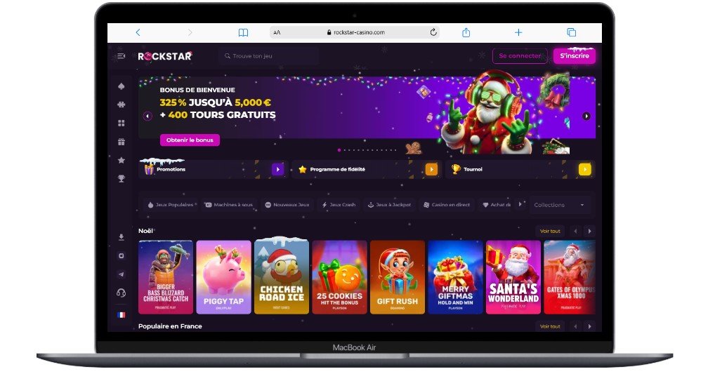 machine à sous rockstar casino